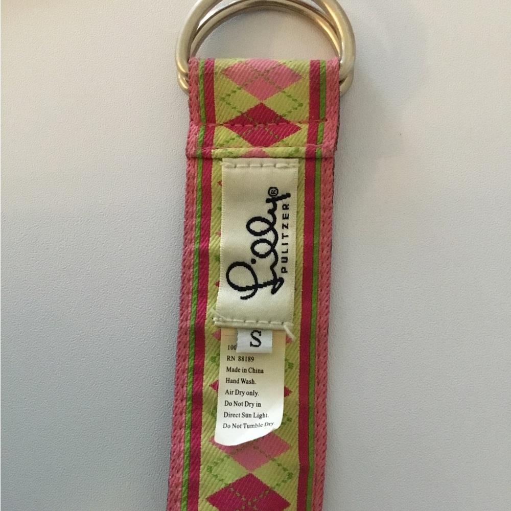 Lilly Pulitzer Pink and Lime Green Vintage
